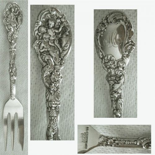 Early 1888 Gorham Versailles Sterling Silver Pastry Fork (item #1460784)